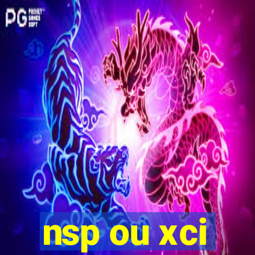 nsp ou xci